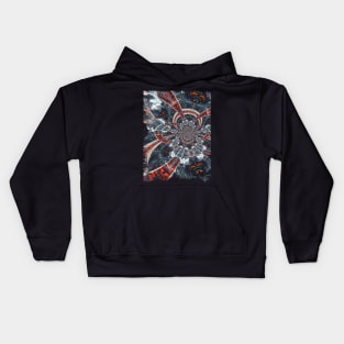 Don't panic about yor abstract future Kids Hoodie